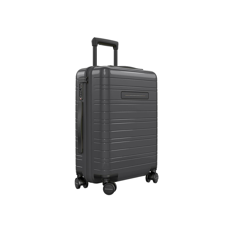 H5 Smart Cabin Suitcase, H55 x W20 x L40cm, Glossy Graphite-1