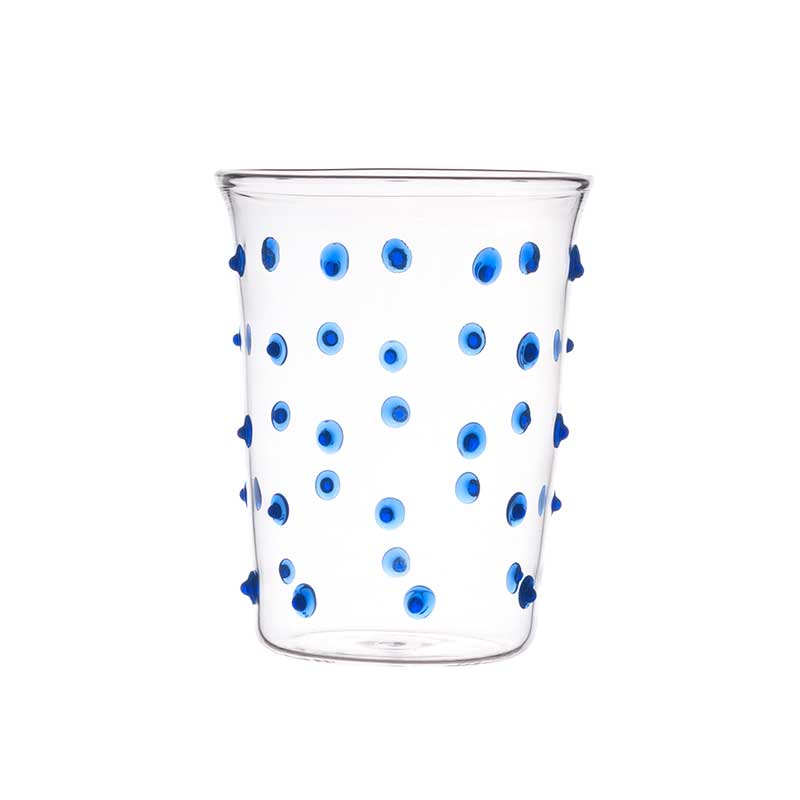 Pom Water Glass, 300ml, Blue-0