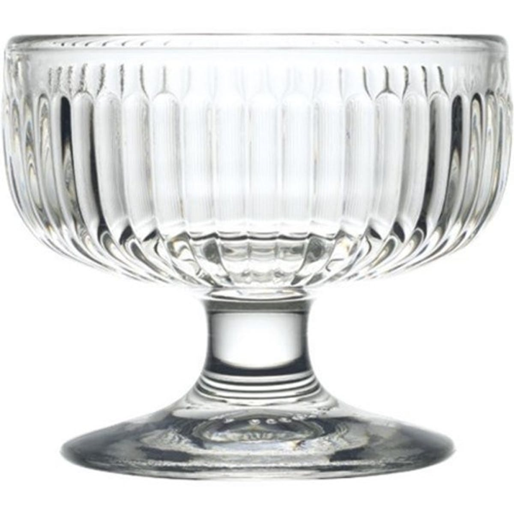 Tahiti Set of 6 sundae bowls, 230ml, Clear-0