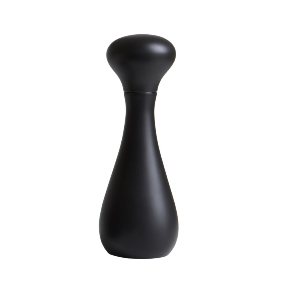 Flo Large salt and pepper grinder, H24 x W8cm, Black-0