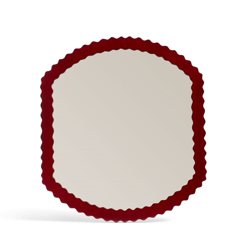 Talasa Mirrror, H90cm x W80cm x D9cm, Chinese Red-1