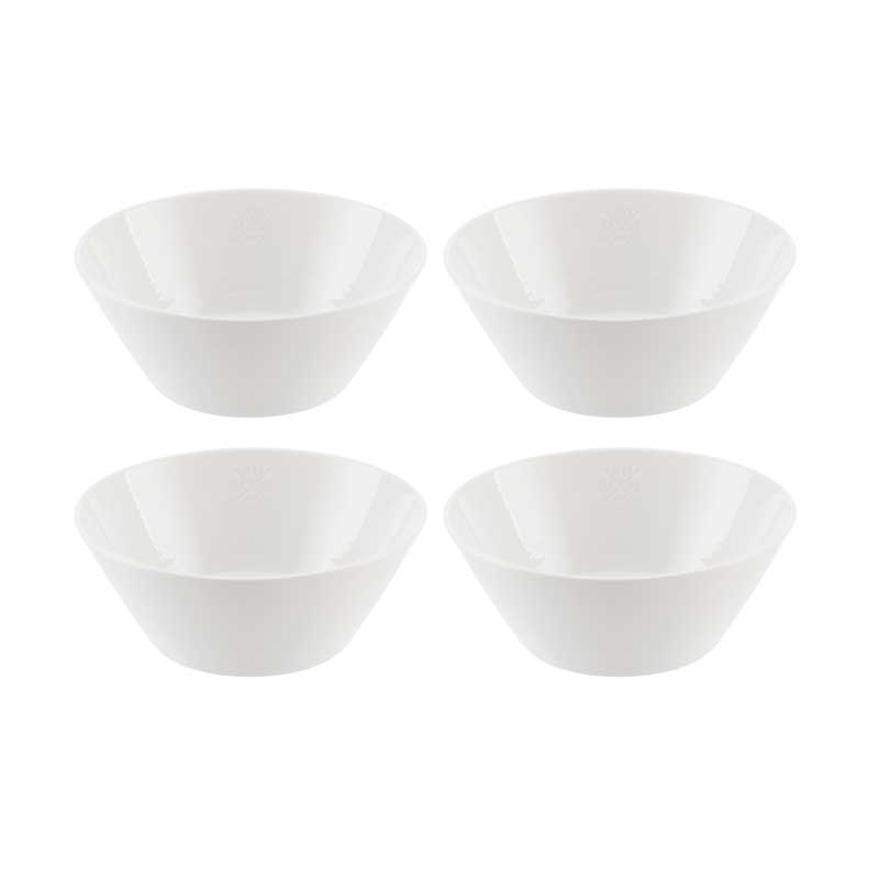 Pure Cereal Bowls Set of 4, D16cm, White-0