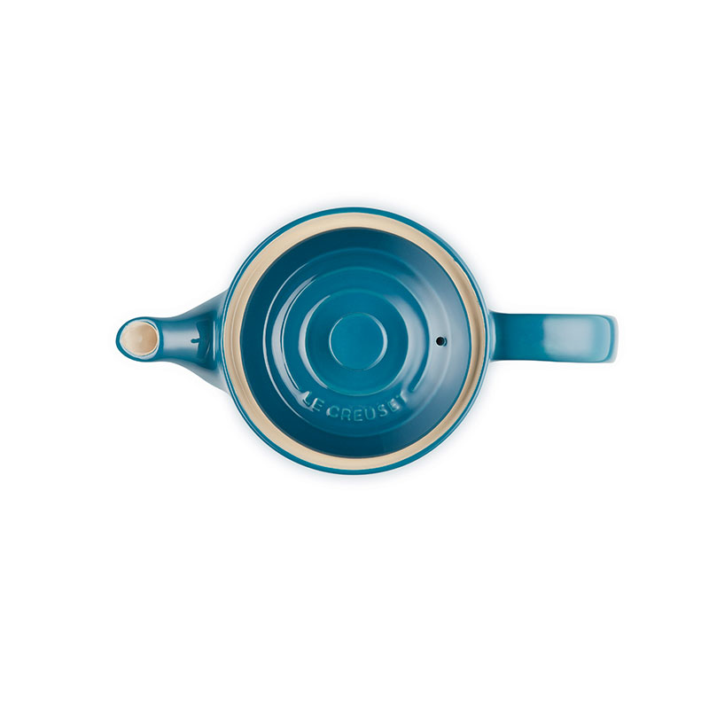 Le Creuset Stoneware Grand Teapot Deep Teal-3