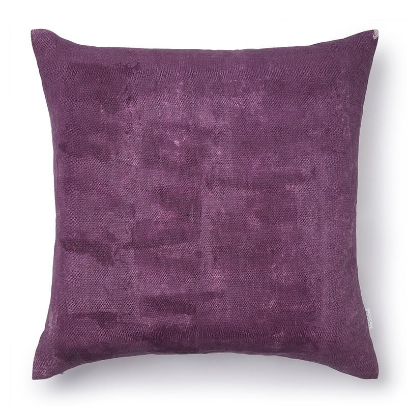 Lolita Linen Cushion, 50cm x 50cm, Purple-2