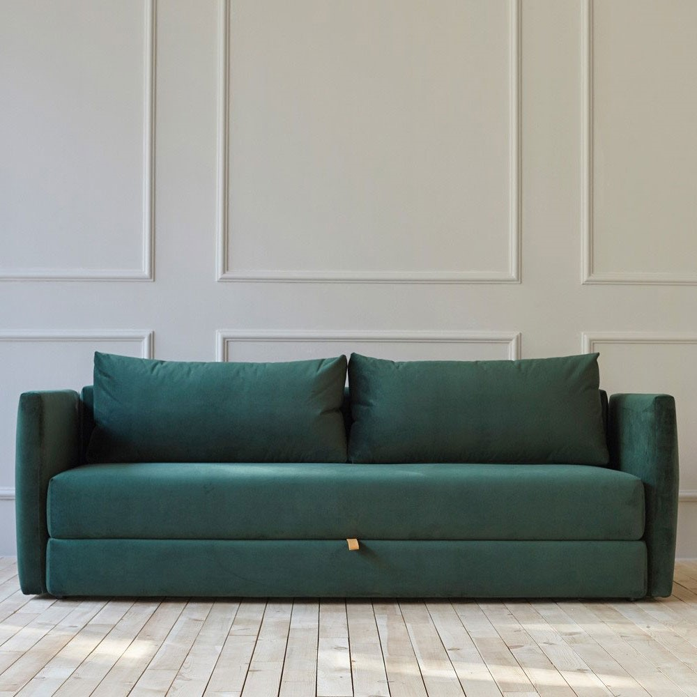 Oswald Sofa Bed, Green-1