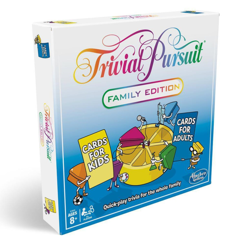 Trivial Pursuit Family Edition Board Game-0