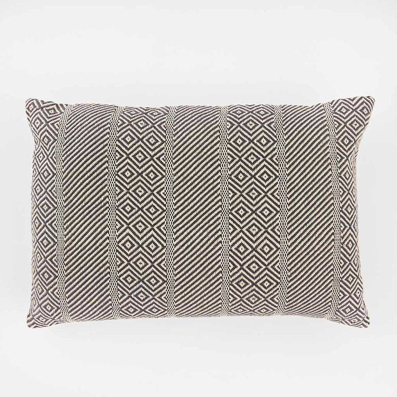 Minerva Cushion, 40 x 60cm, Charcoal-1