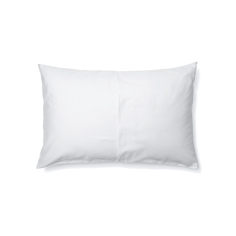 Luxe Cotton Pair of Standard Pillowcases, Snow-4