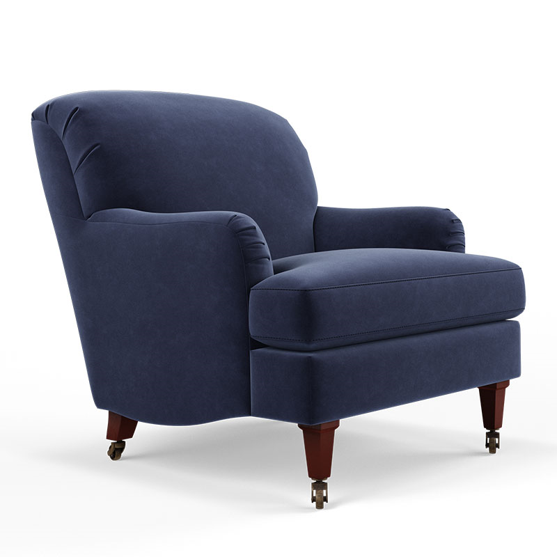 Coleridge Armchair, Sapphire-0