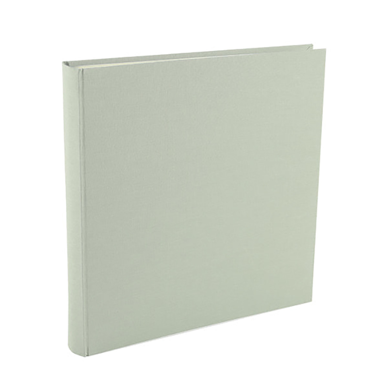 Large Square Photograph Album, L35.5 x W36.5cm, Pistachio-0