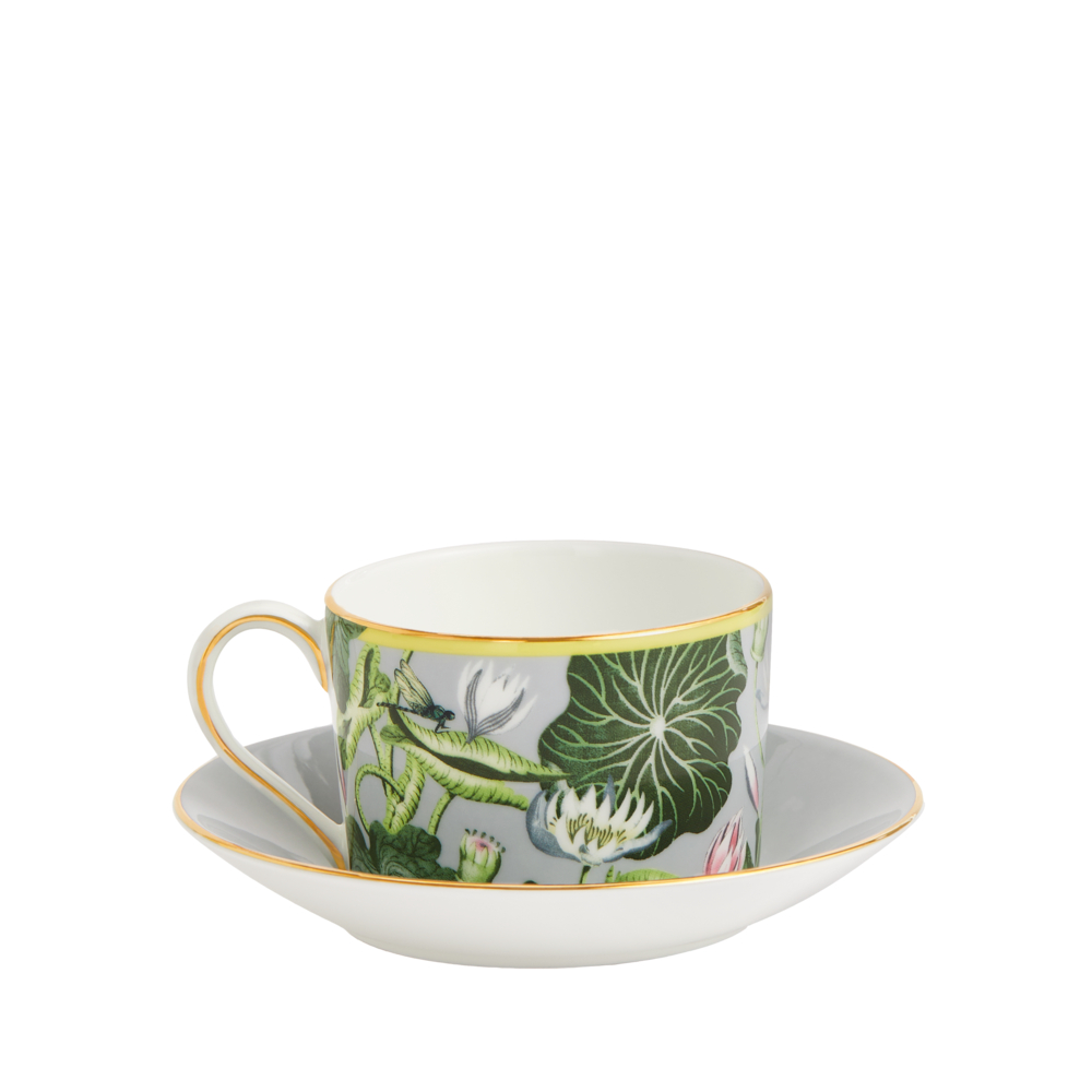 Wonderlust Waterlily Teacup & Saucer-0