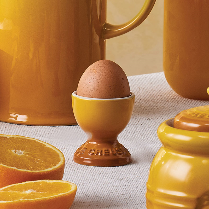 Stoneware Egg Cup, Nectar-4