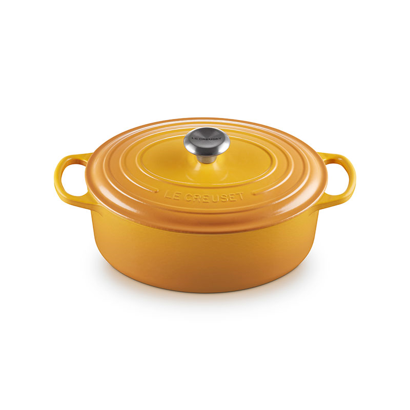 Signature Cast Iron Oval Casserole, 29cm, Nectar-2