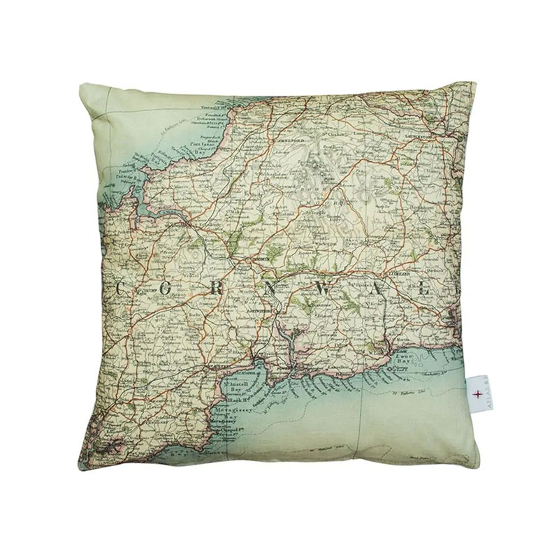 Personalised Map Cushion Voucher, 51 x 30cm-1