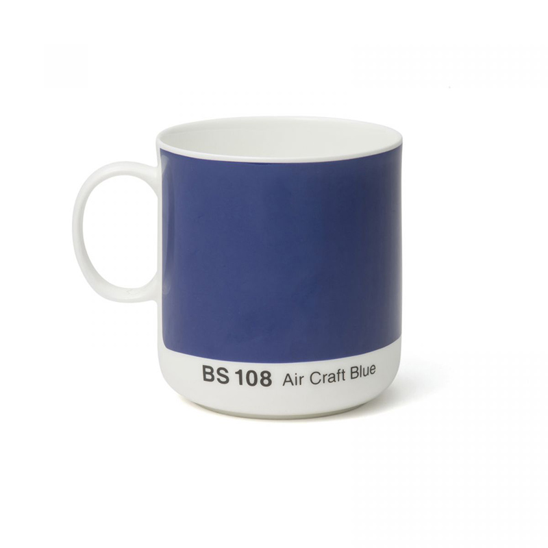 British Standard Mug, 330ml, BS108 Aircraft Blue-0