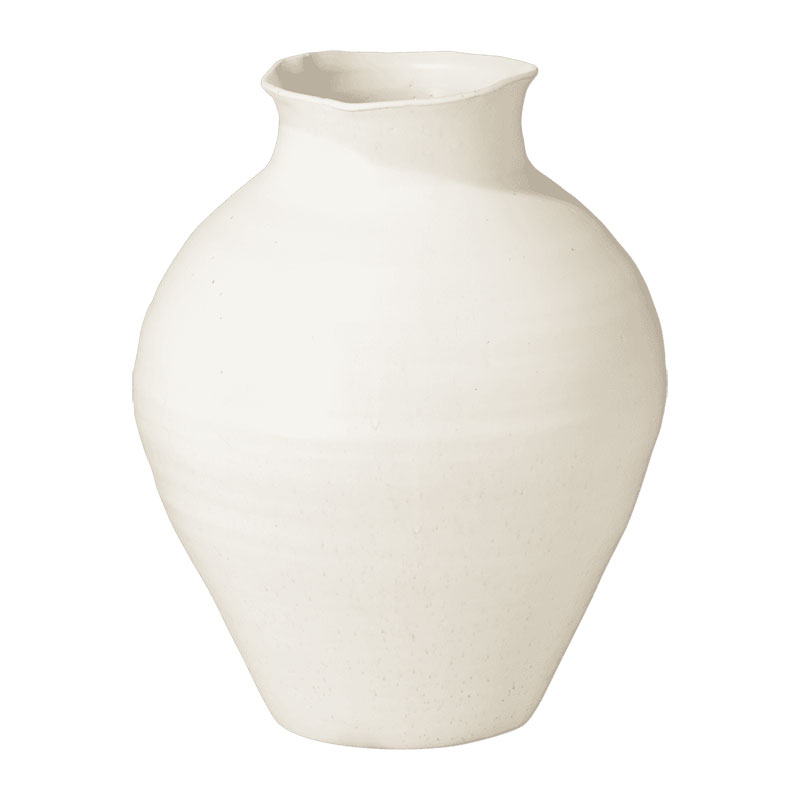 Fyli Large vase, H40 x D30cm, White-0