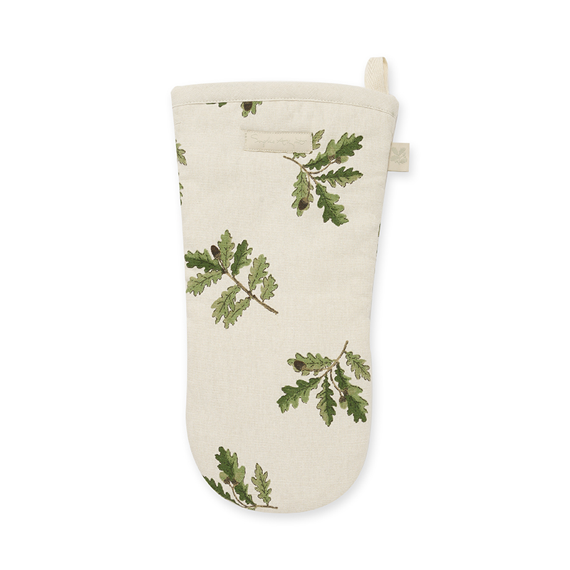 Acorn &  Oak Oven Mitt, H31 x W17cm, Natural-1