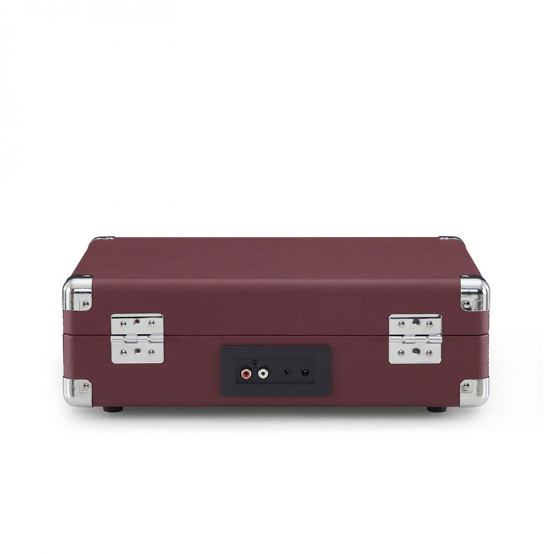 Cruiser Deluxe Plus Portable Turntable, Burgundy-5