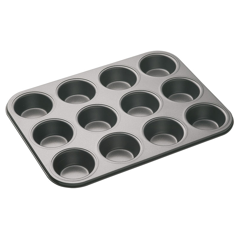 Deep bake pan, 12 hole-0