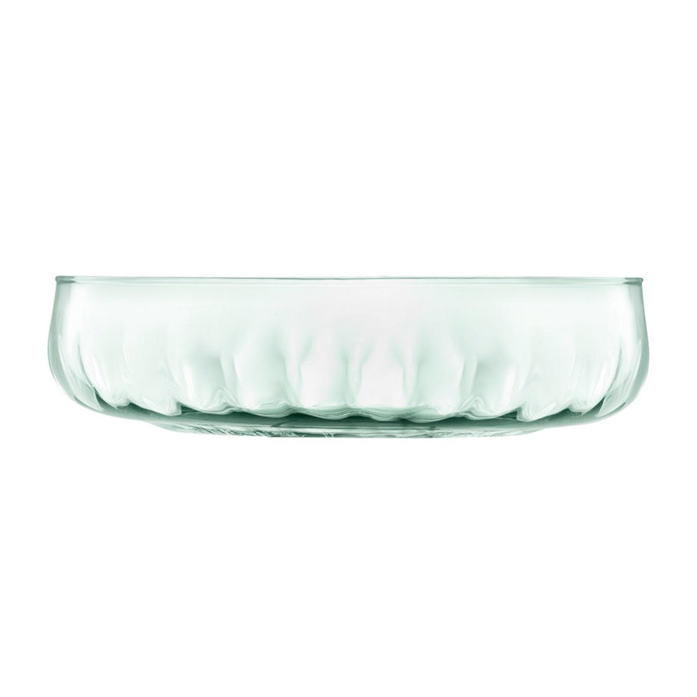 Mia Low Bowl Recycled Part Optic 31cm, Clear-1