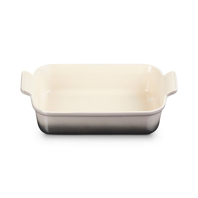 Stoneware Rectangular dish, 26 x 19cm - 2.3 litre, Flint-0