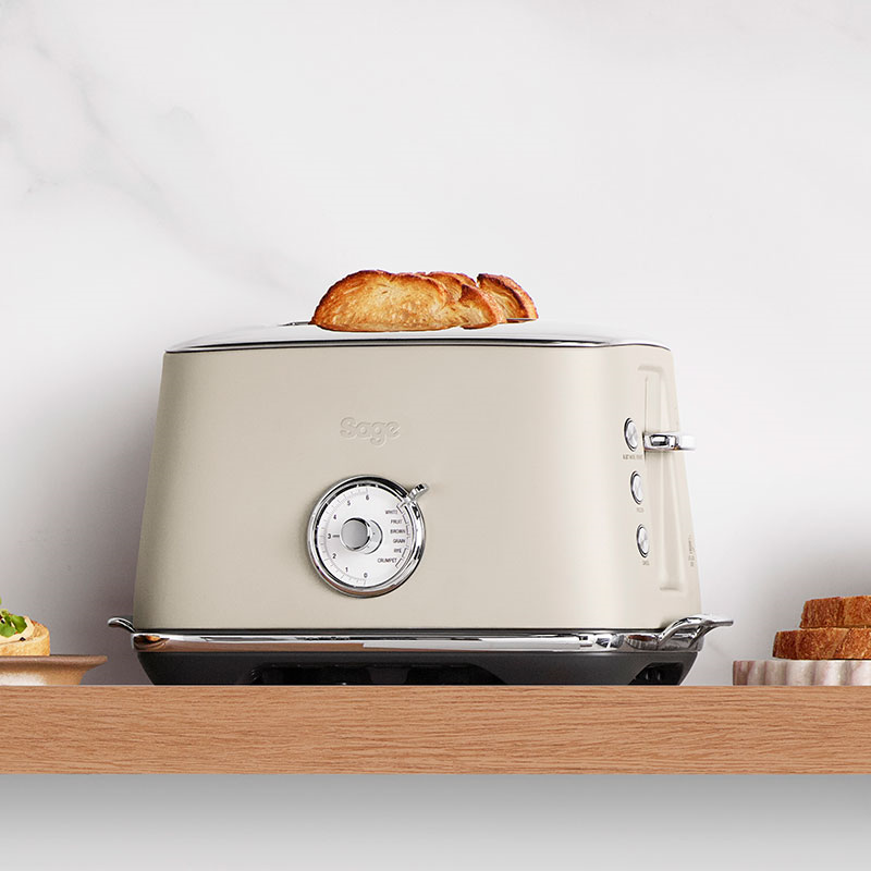 Select Luxe 2 Slice Toaster, Almond Nougat-3