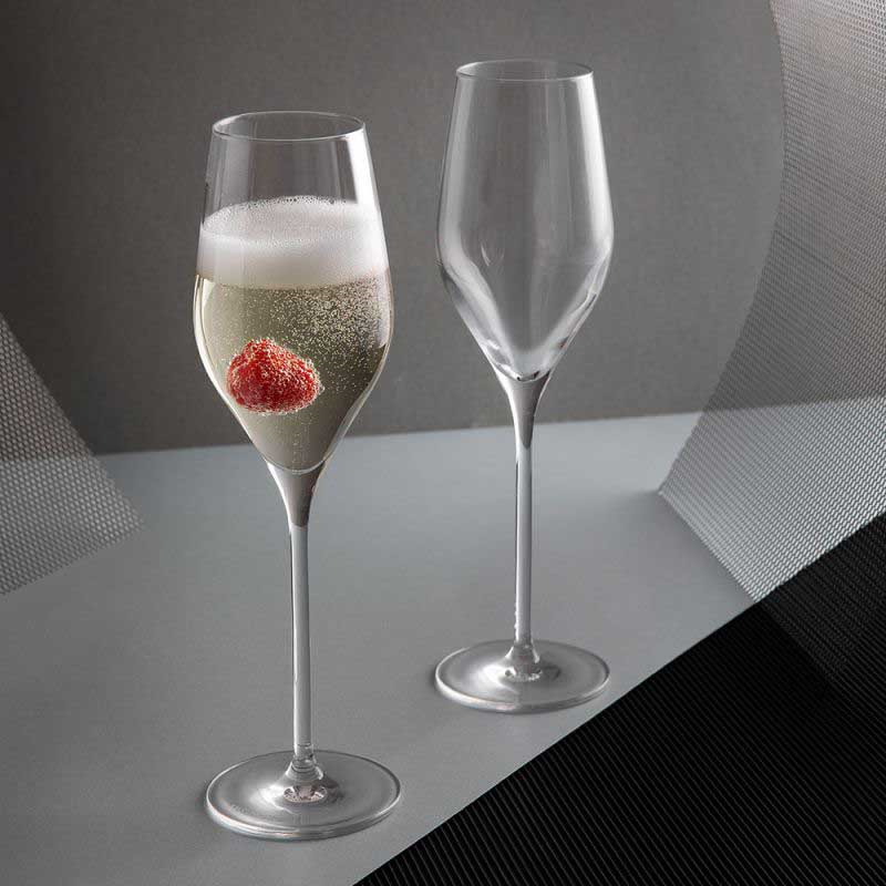 Wine & Bar Pair of Prosecco glasses, 260ml-0