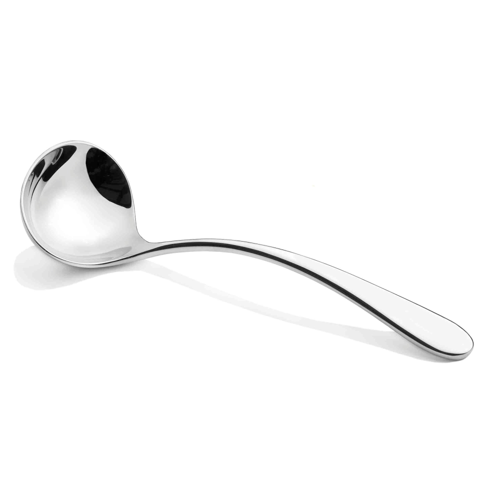 Mulberry Sauce ladle, Mirror Finish Stainless Steel-1