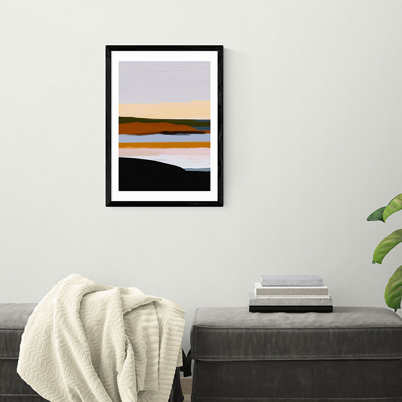 Ana Rut Bre Peaceful Calm of Evening I Framed Print, 63 x 45cm, Multi-1