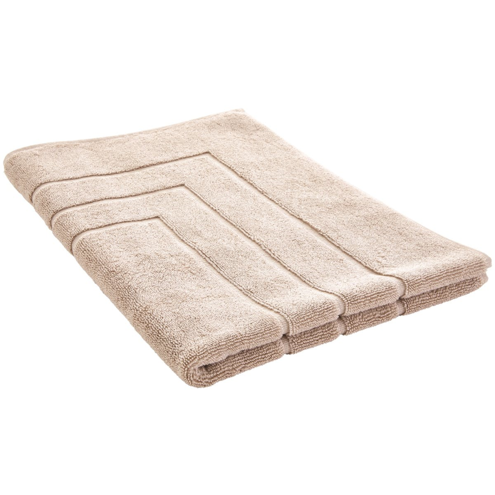 Egyptian Cotton Luxury Bath mat, 60 x 90cm, Natural-0