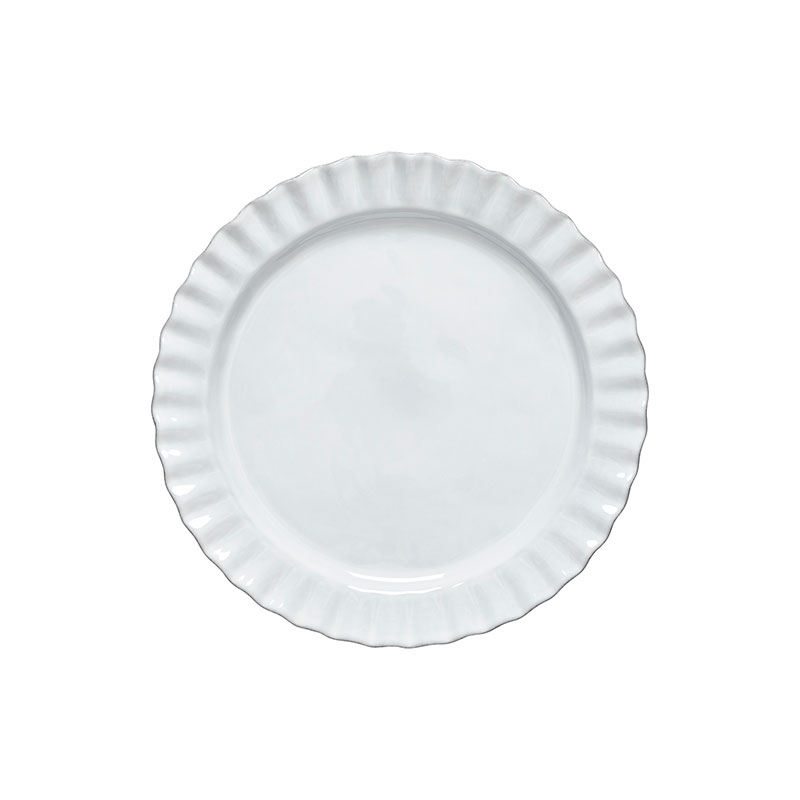 Festa Set of 6 Dinner Plates, D27cm, White-0