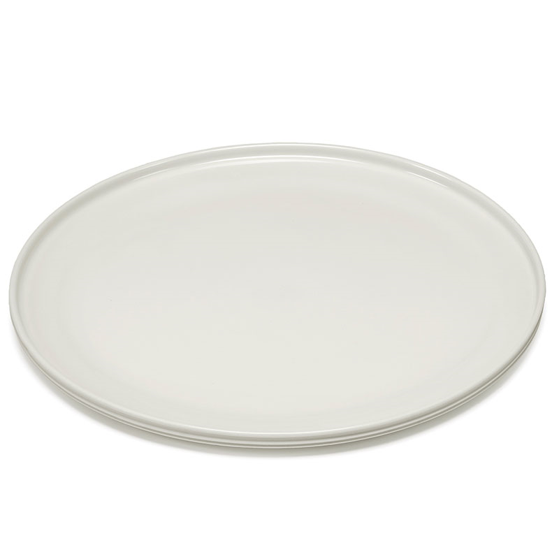 Dune Serving Plate, D33cm, Alabaster-0