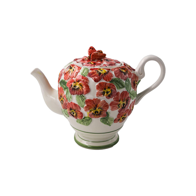 Viola Teapot, 1l, Red-1