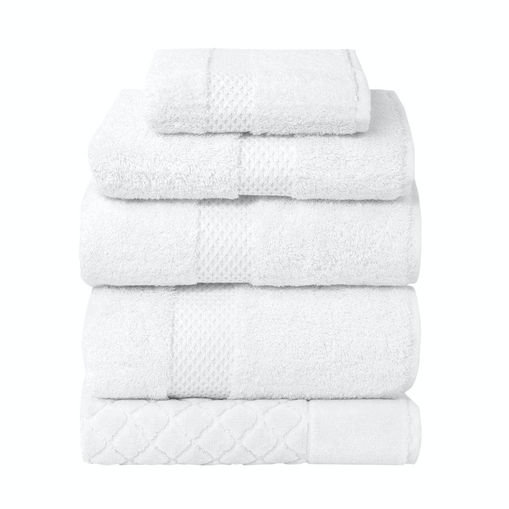 Etoile Shower towel, 70 x 140cm, Blanc-0