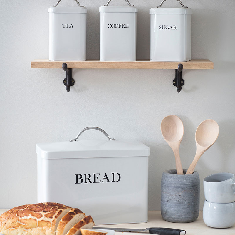 Bread Bin, Chalk-1