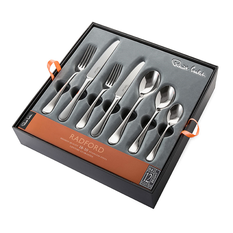 Radford 84 Piece Cutlery Set, Stainless Steel-4