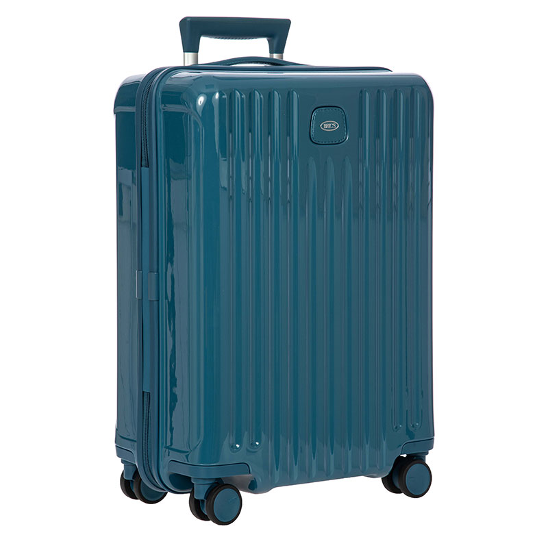 Positano Carry-on Trolley Suitcase, H55 x W23 x L38xcm, Sea Green-11