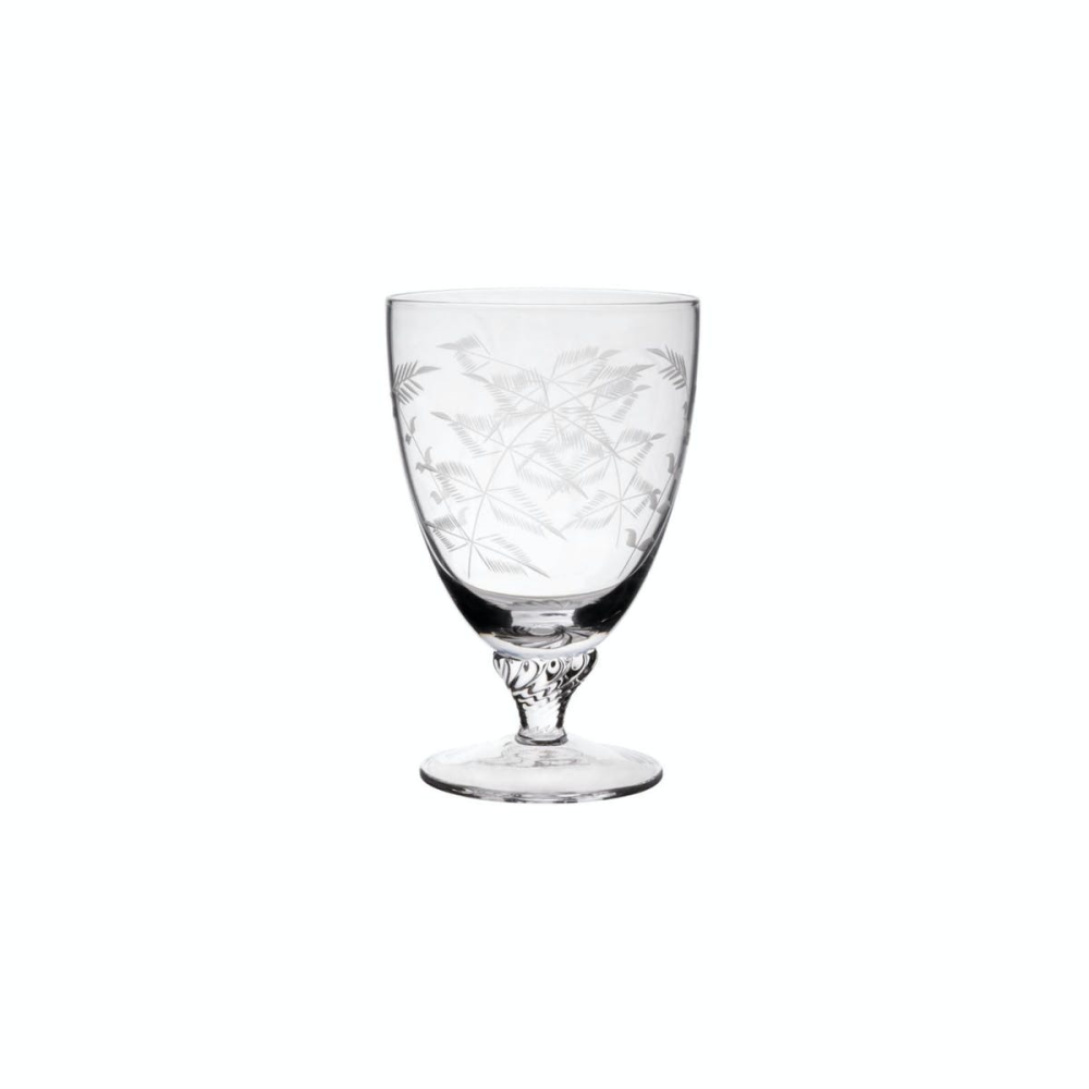 Fern Set of 6 bistro glasses, 225ml, Crystal-0