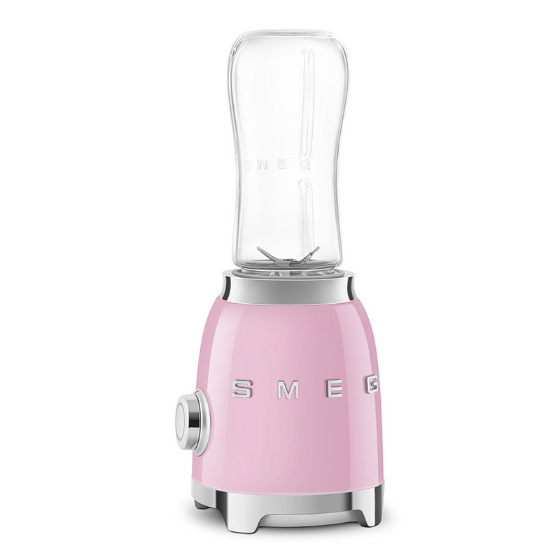 50's Style Mini Blender & Smoothie Maker, 600ml, Pink-3