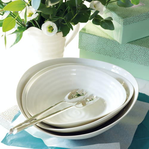 Portmeirion Sophie Conran slakom, groot, 33 cm, serveerschaal voor Portmeirion Sophie Conran slakom, groot, 33 cm, serveerschaal voor