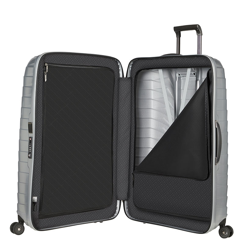 Proxis Suitcase, H81 x L57 x W32cm, Silver-3