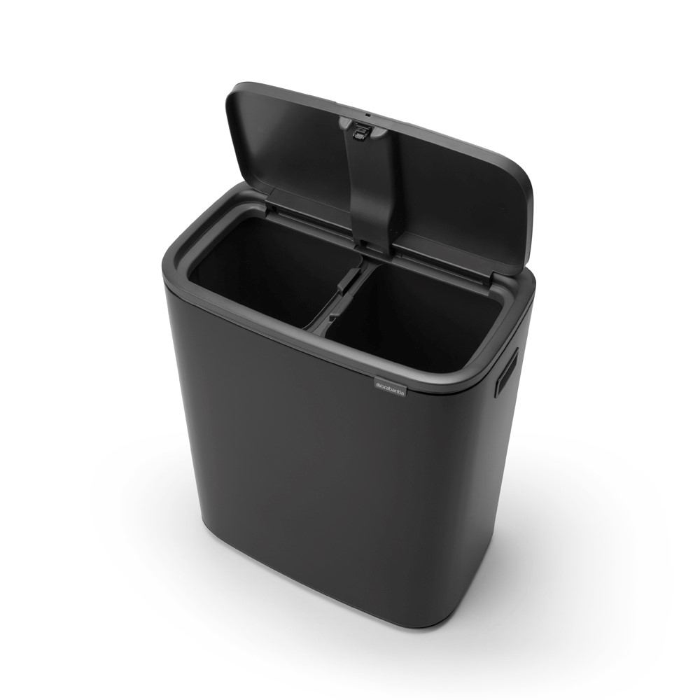 Bo Touch bin, 30 litre, Matt Black-6