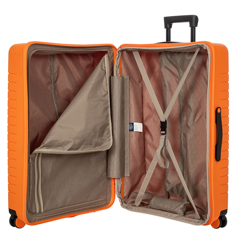 Ulisse Expandable Suitcase, H79 x L53 x W31cm, Orange-8