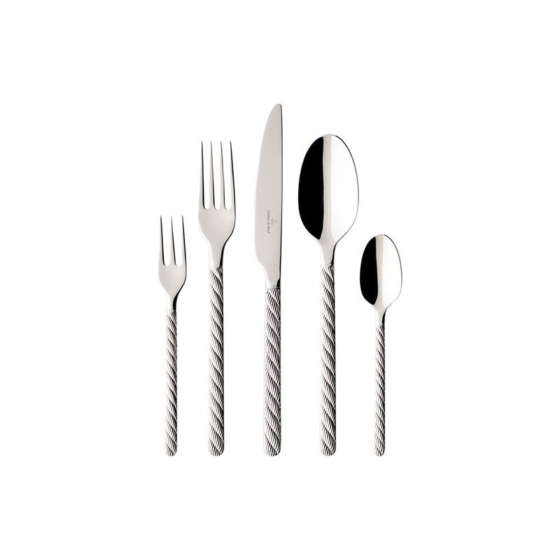 Montauk 30 Piece Cutlery Set, Stainless Steel-0