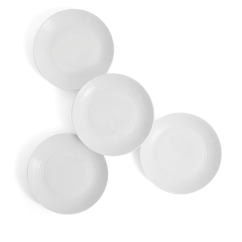 Gordon Ramsay Maze Set of 4 Plates, D28cm, White-0