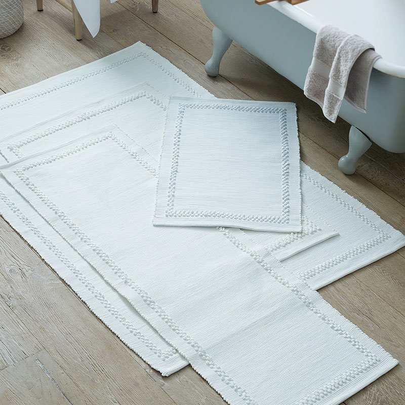 Armande Bath Mat, 110 x 70cm, White-2