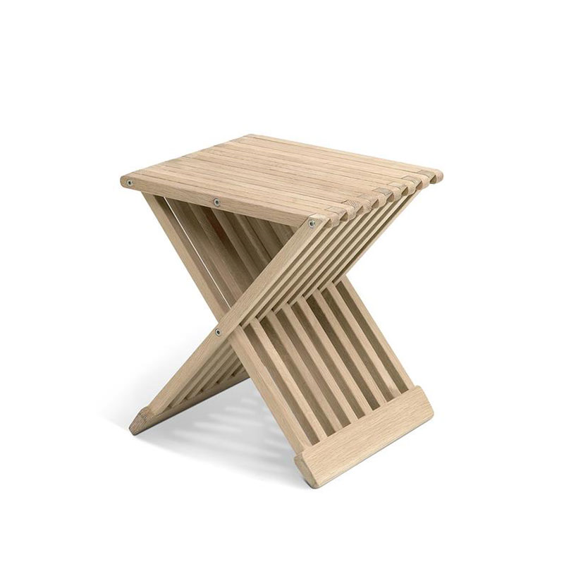 Fionia Stool, W40 x D33.5 x H44cm, Oak-1