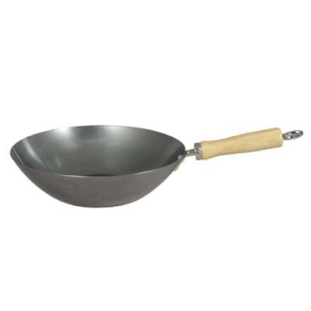 Swift Carbon Steel Wok, 10.5"-0