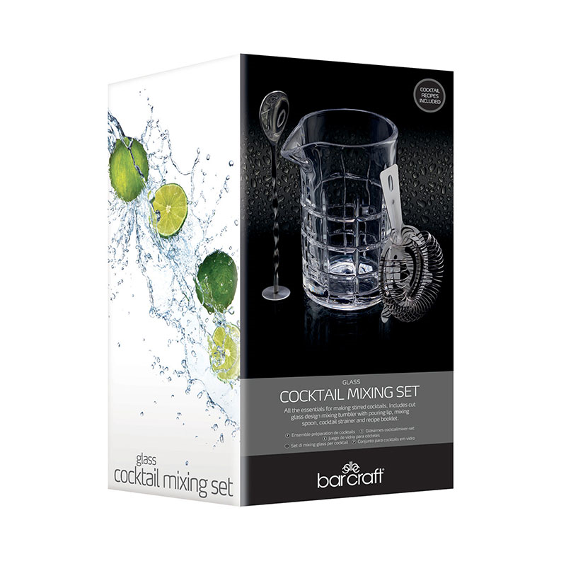 BarCraft Cocktail mixing set, 0.5 litre, Glass-4