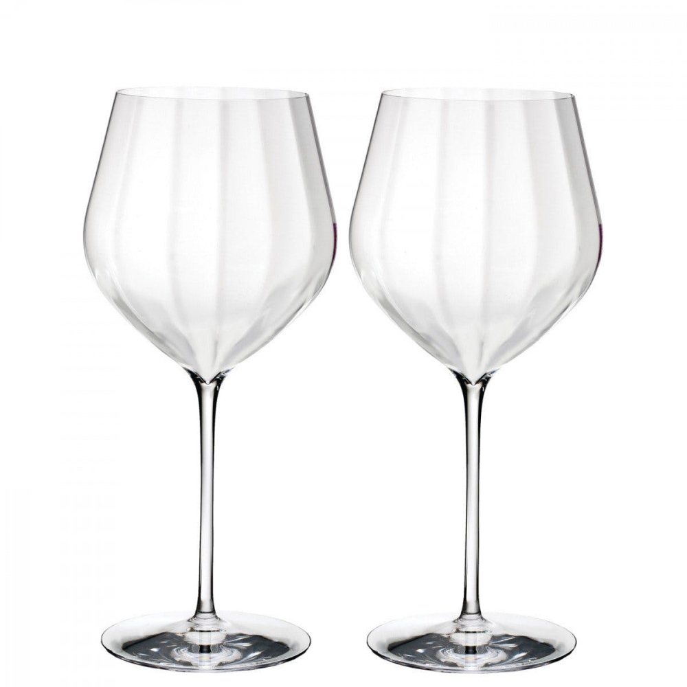 Elegance Optic Pair of Cabernet glasses, H25cm-0